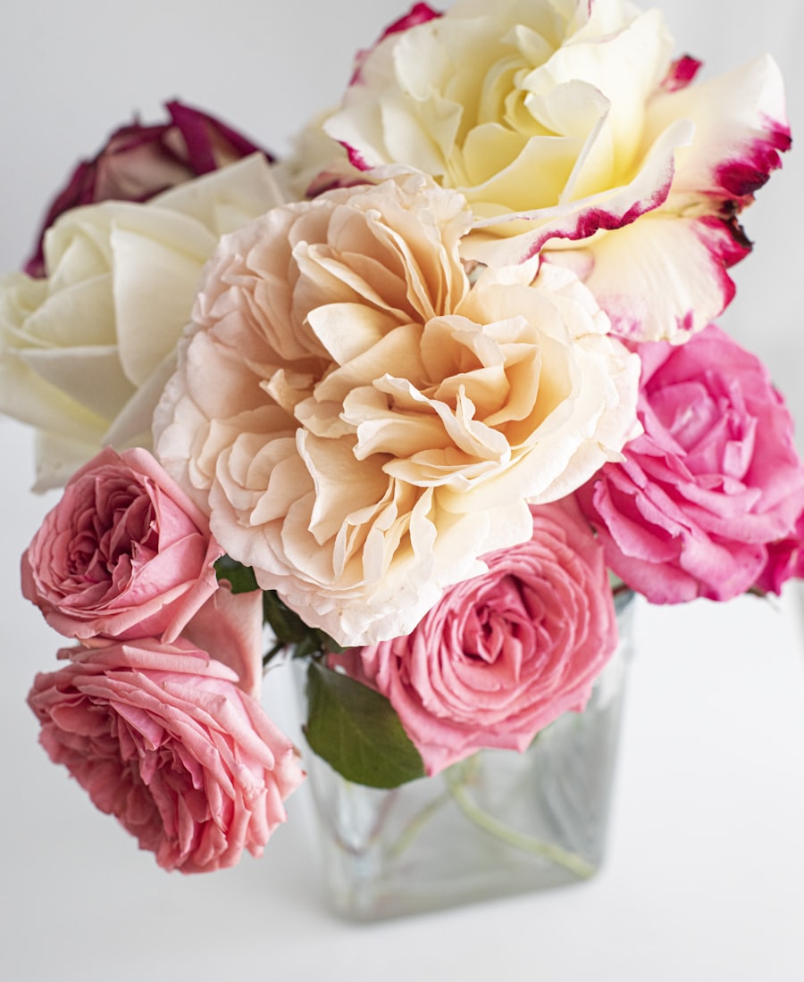 White elegance flower box